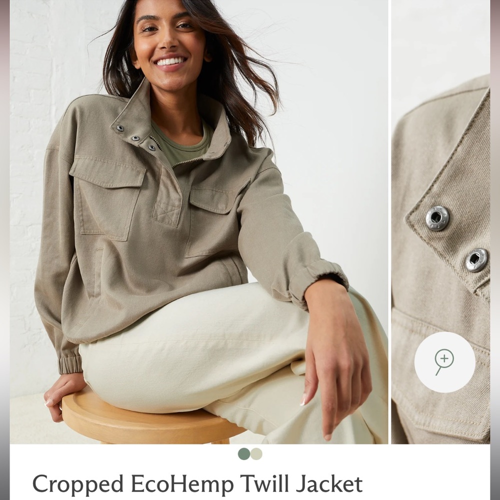 Quarter Zip Pocket Jacket Size XS - UpWest